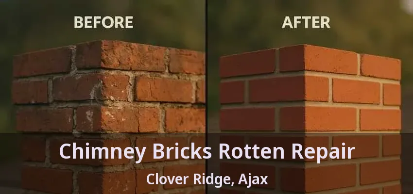 Chimney Bricks Rotten Repair Clover Ridge, Ajax - ON