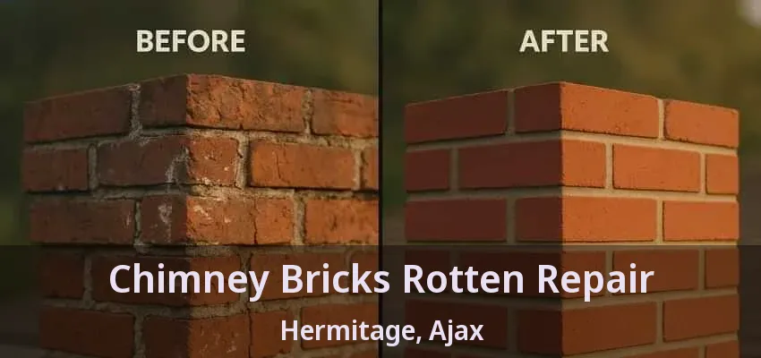 Chimney Bricks Rotten Repair Hermitage, Ajax - ON