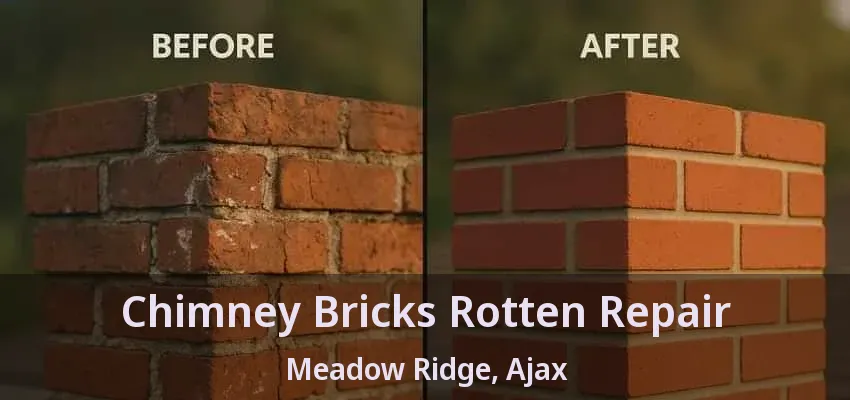 Chimney Bricks Rotten Repair Meadow Ridge, Ajax - ON