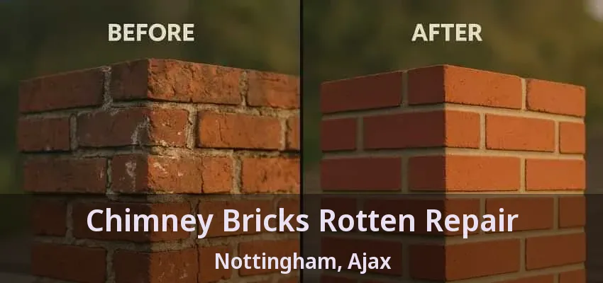Chimney Bricks Rotten Repair Nottingham, Ajax - ON