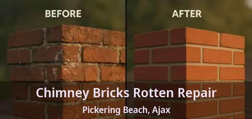 Chimney Bricks Rotten Repair Pickering Beach, Ajax - ON