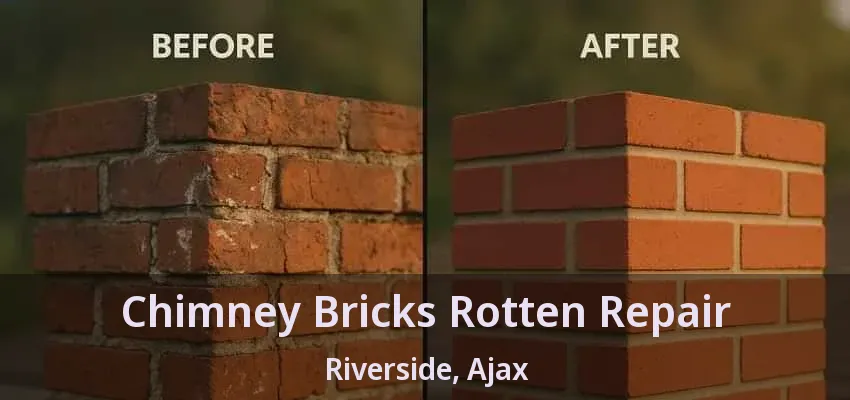 Chimney Bricks Rotten Repair Riverside, Ajax - ON
