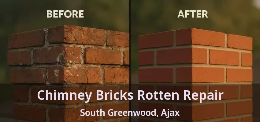 Chimney Bricks Rotten Repair South Greenwood, Ajax - ON