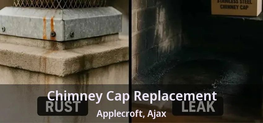 Chimney Cap Replacement Applecroft, Ajax - ON