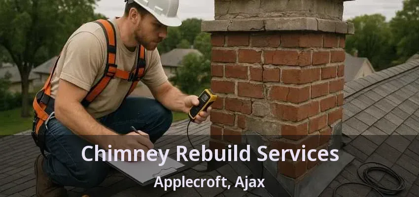 Chimney Rebuild Services Applecroft, Ajax - ON
