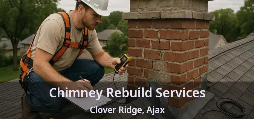 Chimney Rebuild Services Clover Ridge, Ajax - ON