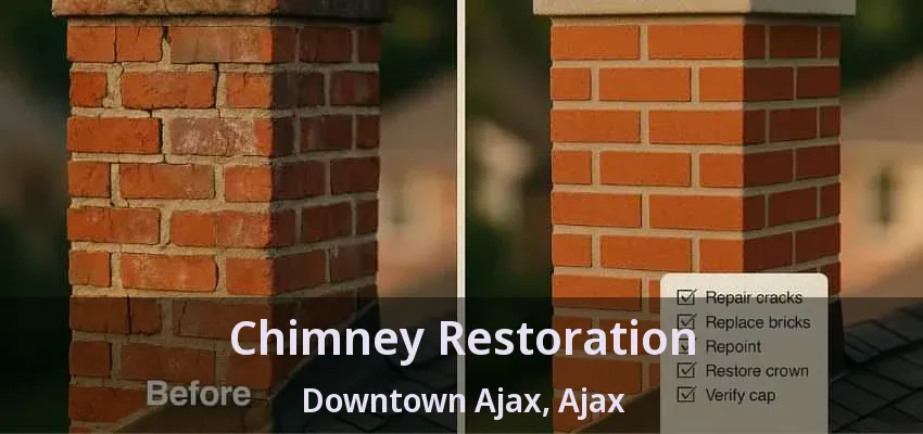 Chimney Restoration Downtown Ajax, Ajax - ON
