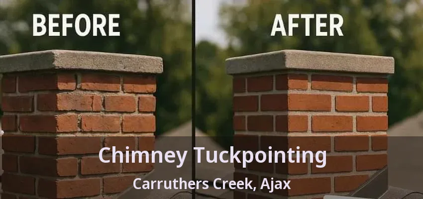 Chimney Tuckpointing Carruthers Creek, Ajax - ON