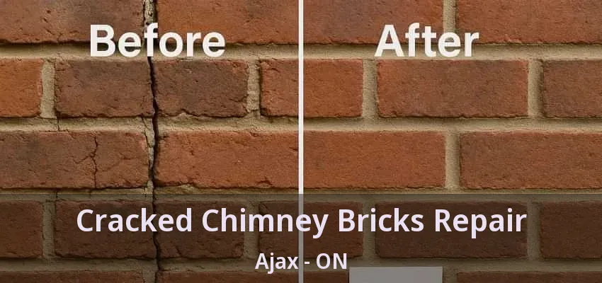 Cracked Chimney Bricks Repair Ajax - ON