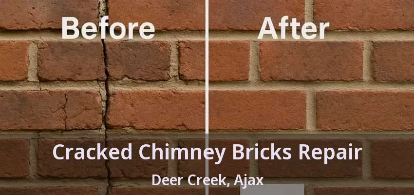 Cracked Chimney Bricks Repair Deer Creek, Ajax - ON