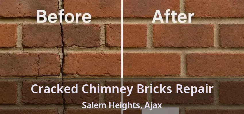 Cracked Chimney Bricks Repair Salem Heights, Ajax - ON
