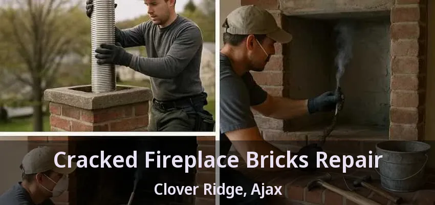 Cracked Fireplace Bricks Repair Clover Ridge, Ajax - ON