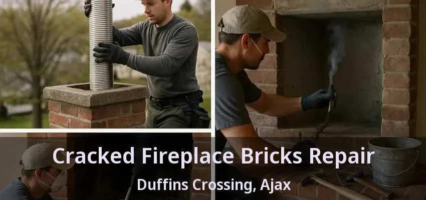 Cracked Fireplace Bricks Repair Duffins Crossing, Ajax - ON