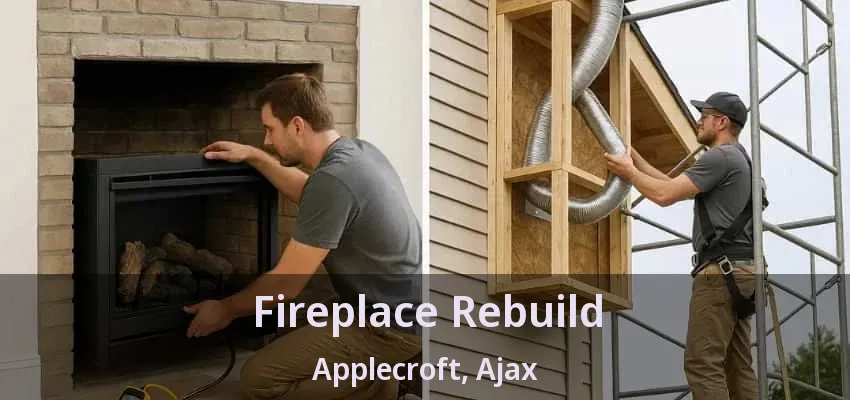 Fireplace Rebuild Applecroft, Ajax - ON