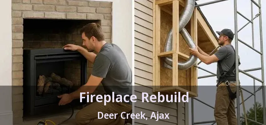 Fireplace Rebuild Deer Creek, Ajax - ON