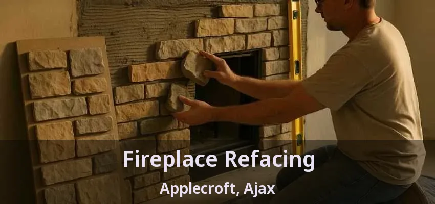 Fireplace Refacing Applecroft, Ajax - ON