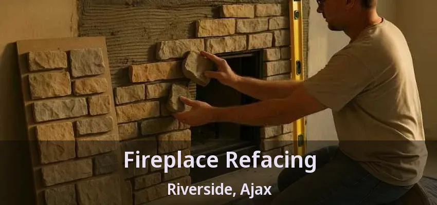 Fireplace Refacing Riverside, Ajax - ON