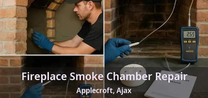 Fireplace Smoke Chamber Repair Applecroft, Ajax - ON