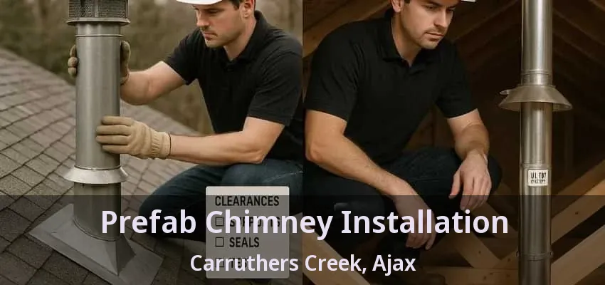 Prefab Chimney Installation Carruthers Creek, Ajax - ON