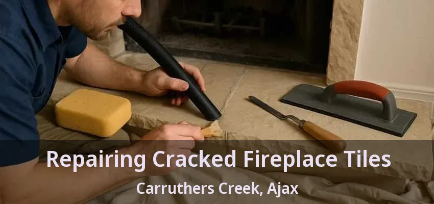 Repairing Cracked Fireplace Tiles Carruthers Creek, Ajax - ON