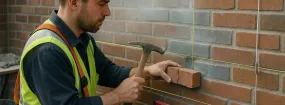 Cracked Chimney Bricks Repair Ajax