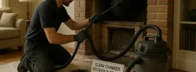 Fireplace Smoke Chamber Repair Downtown Ajax, Ajax
