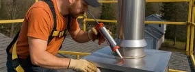 Prefab Chimney Installation Downtown Ajax, Ajax